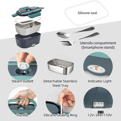 Electric Lunch Box Food Heater
