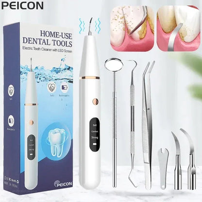 Professional Teeth Cleaning Kit – Electric Plaque & Tartar Remover