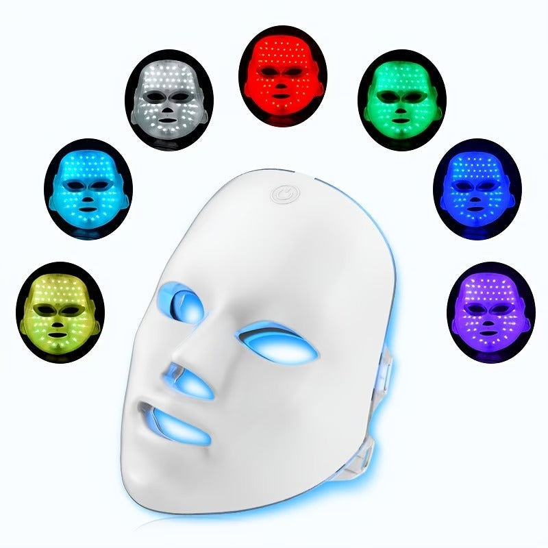 7-Color Facial Mask Machine, LED Face Mask Beauty Device