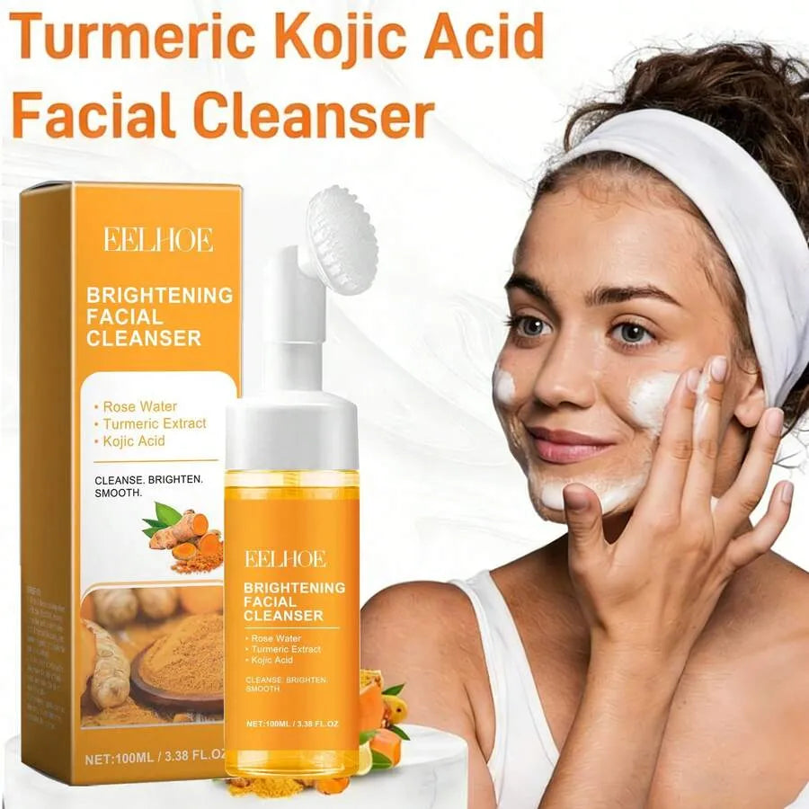 Brightening Turmeric Kojic Acid Cleanser for Radiant Skin