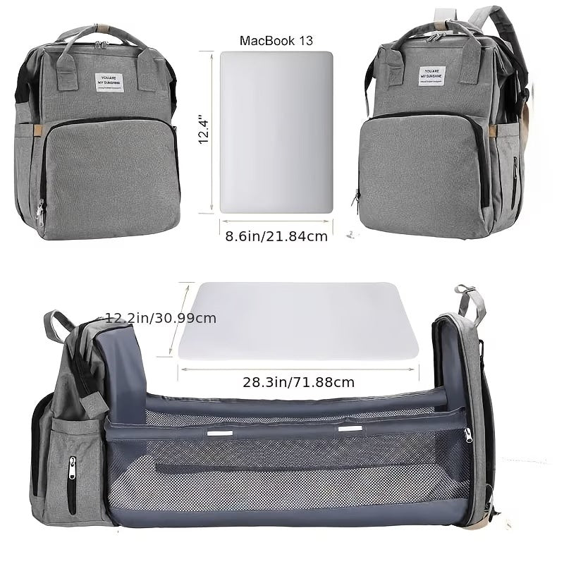 Smart Baby Travel Backpack with Foldable Sleeping Bed